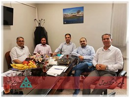 بازدید مدیر محترم بازاریابی/ فروش و مدیر محترم مالی از مرکز اردبیل