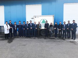 بازدید معاونت محترم بازاریابی و فروش و معاونت محترم بازرگانی از مرکز توزیع رشت