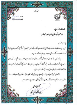 کسب رتبه دوم در بین شرکت‌های پخش دارو استان فارس