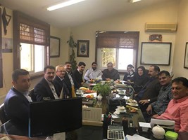 گردهمایی مدیران  انجمن داروسازان با انجمن شركت های پخش و مدير دارو استان گلستان مورخ 97/09/26